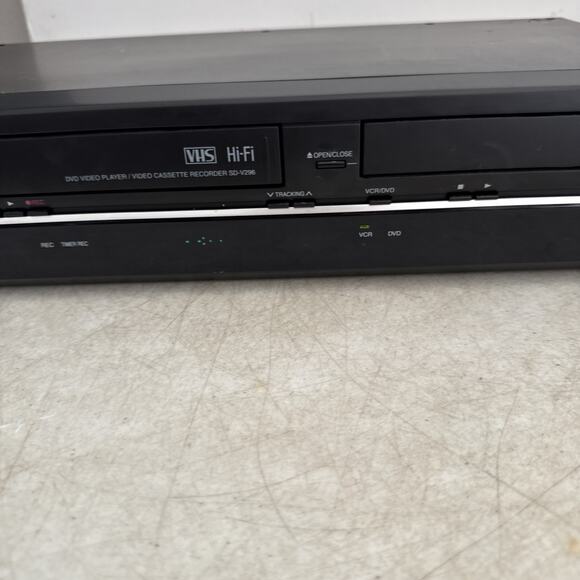 Toshiba SD-V296 4 Head Hi-Fi Stereo DVD VHS VCR Combo Player Recorder Tested - Picture 4 of 9